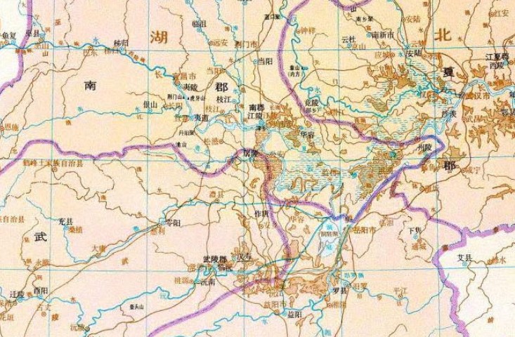 田忌受封楚国江南地在何方武陵郡孱陵今荆州市公安县